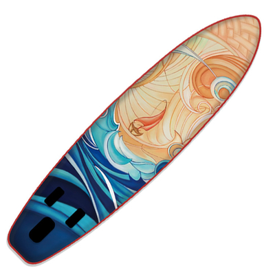 Drop Stitch Touring Sup Board Inflatable Paddle For Water Sports Area