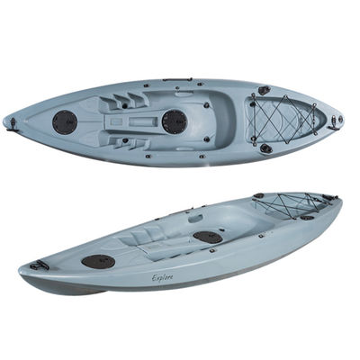 Cheap Plastic Kayak Ocean 1 Person Sit On Top Fishing paddle Kayak