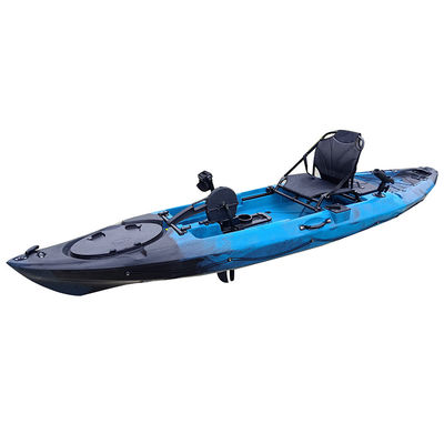 Foot Pedal Kayak One Person Sit On Top Single Man Fishing Canoe Kayak