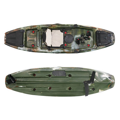 Customized Single Person Fishing Pedal Kayak Sit On Top Boat