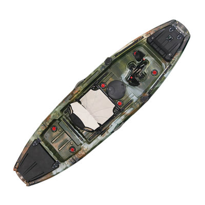 Customized Single Person Fishing Pedal Kayak Sit On Top Boat