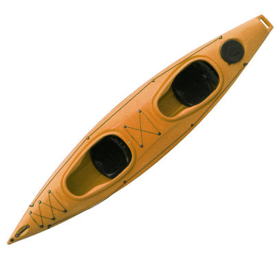 Double Sit In Kayaks Single Seat Plastic Rowing Fishing Boat Kayak