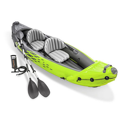 Rowing PVC Inflatable Kayak Boat Set Outdoor Bring Paddle 3.12m*0.91m